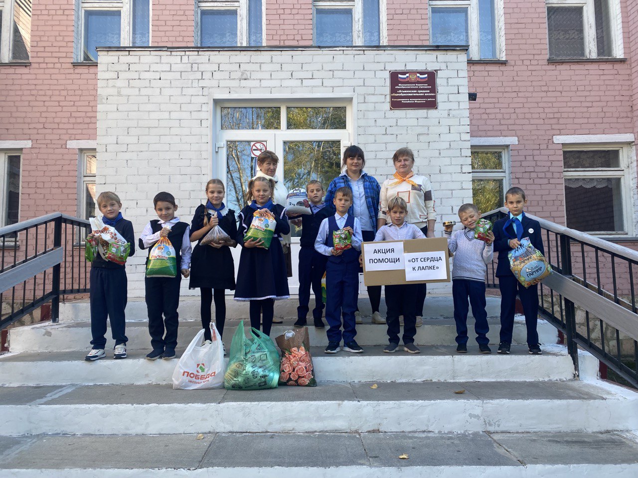 Акция помощи &amp;quot;От сердца к лапке&amp;quot;.